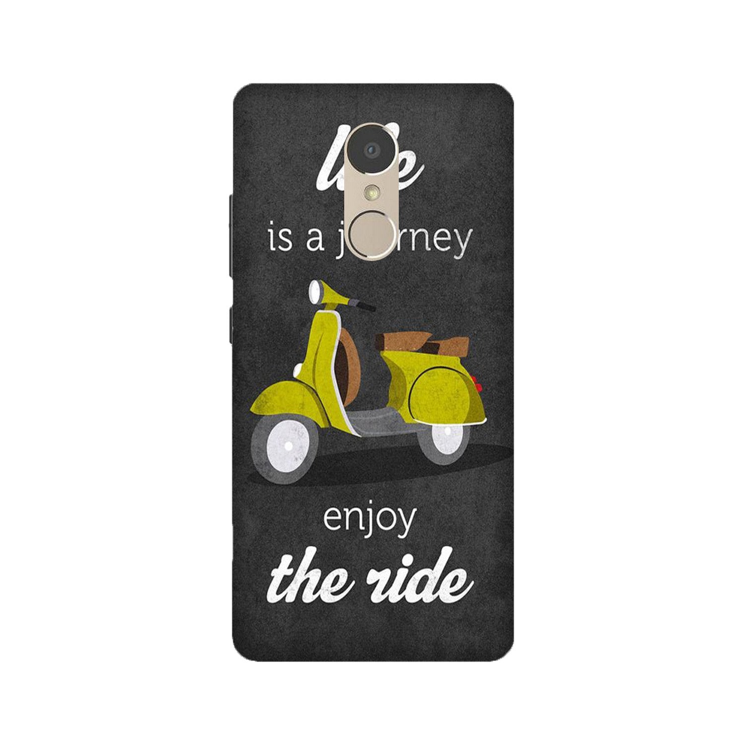 Life is a Journey Case for Lenovo K6 Note (Design No. 261)