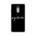 #GirlBoss Case for Lenovo K6 Note (Design No. 266)