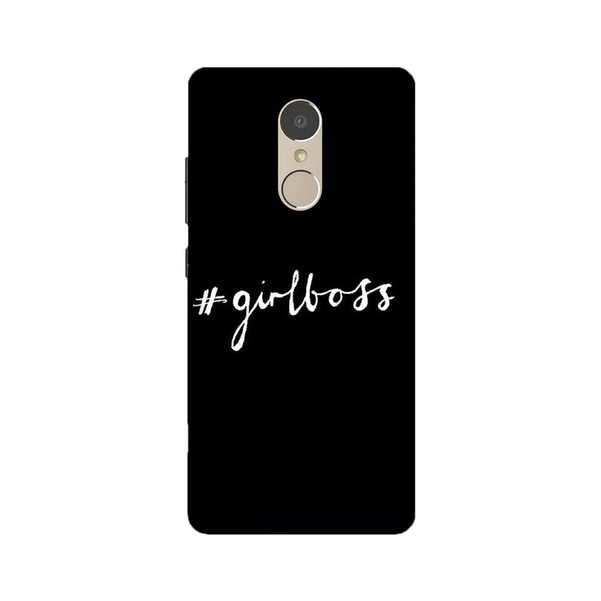 #GirlBoss Case for Lenovo K6 Note (Design No. 266)