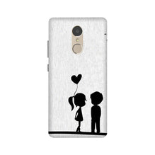 Cute Kid Couple Mobile Back Case for Lenovo K6 Note (Design - 283)