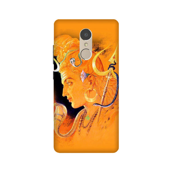 Lord Shiva Case for Lenovo K6 Note (Design No. 293)