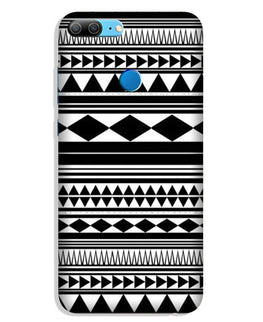 Black white Pattern Case for Lenovo K9 / K9 Plus