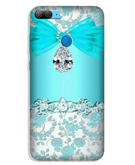 Shinny Blue Background Case for Lenovo K9 / K9 Plus