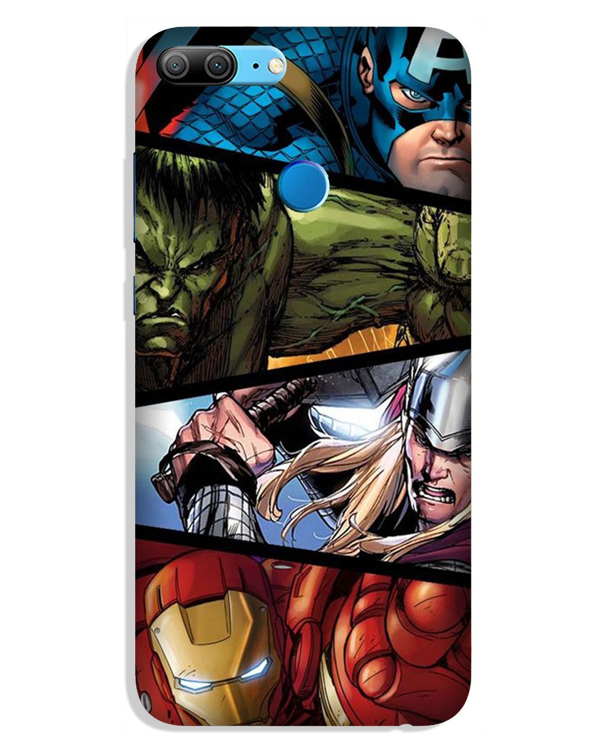 Avengers Superhero Case for Lenovo K9 / K9 Plus(Design - 124)