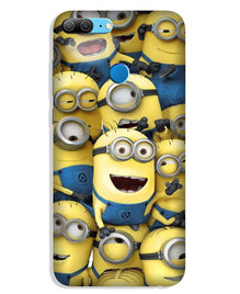 Minions Mobile Back Case for Lenovo K9 / K9 Plus  (Design - 127)