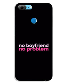 No Boyfriend No problem Mobile Back Case for Lenovo K9 / K9 Plus  (Design - 138)