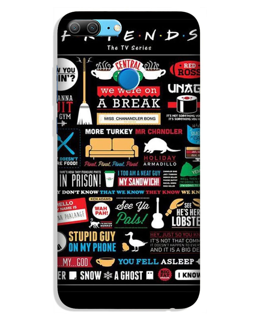 Friends Case for Lenovo K9 / K9 Plus  (Design - 145)