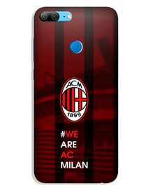 AC Milan Mobile Back Case for Lenovo K9 / K9 Plus  (Design - 155)