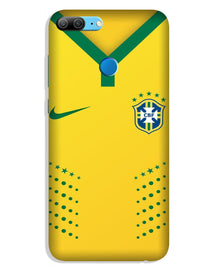 Brazil Mobile Back Case for Lenovo K9 / K9 Plus  (Design - 176)