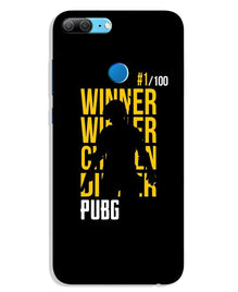 Pubg Winner Winner Mobile Back Case for Lenovo K9 / K9 Plus  (Design - 177)