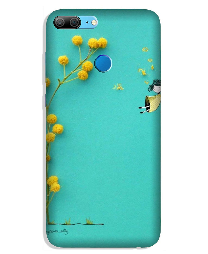 Flowers Girl Case for Lenovo K9 / K9 Plus (Design No. 216)