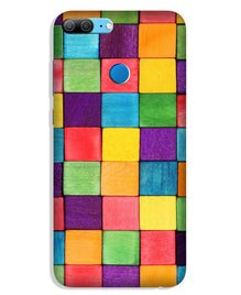 Colorful Square Mobile Back Case for Lenovo K9 / K9 Plus (Design - 218)