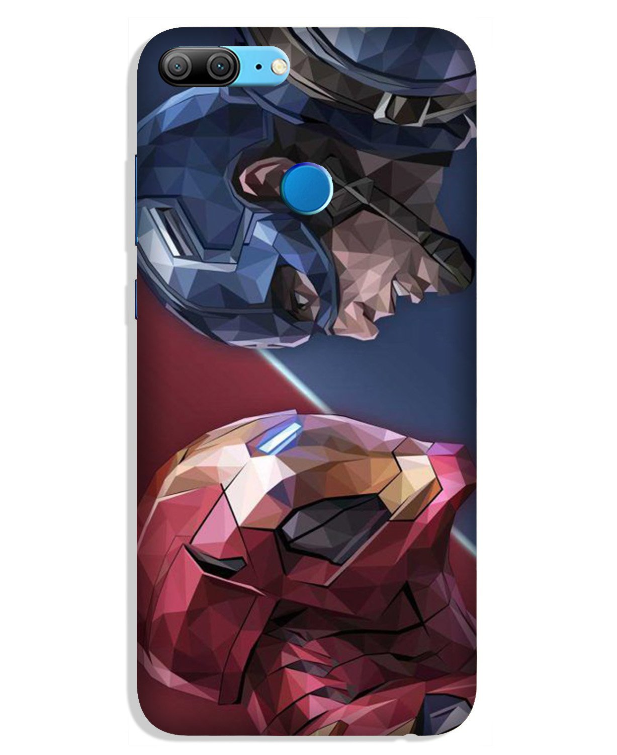 Ironman Captain America Case for Lenovo K9 / K9 Plus (Design No. 245)
