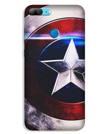 Captain America Shield Mobile Back Case for Lenovo K9 / K9 Plus (Design - 250)
