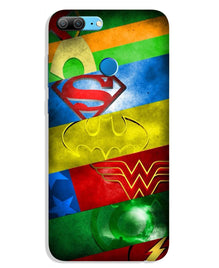 Superheros Logo Mobile Back Case for Lenovo K9 / K9 Plus (Design - 251)