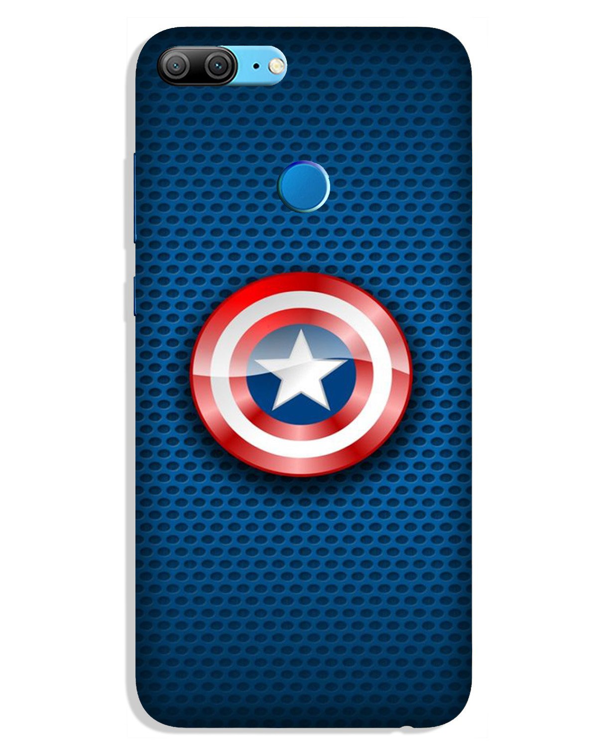 Captain America Shield Case for Lenovo K9 / K9 Plus (Design No. 253)