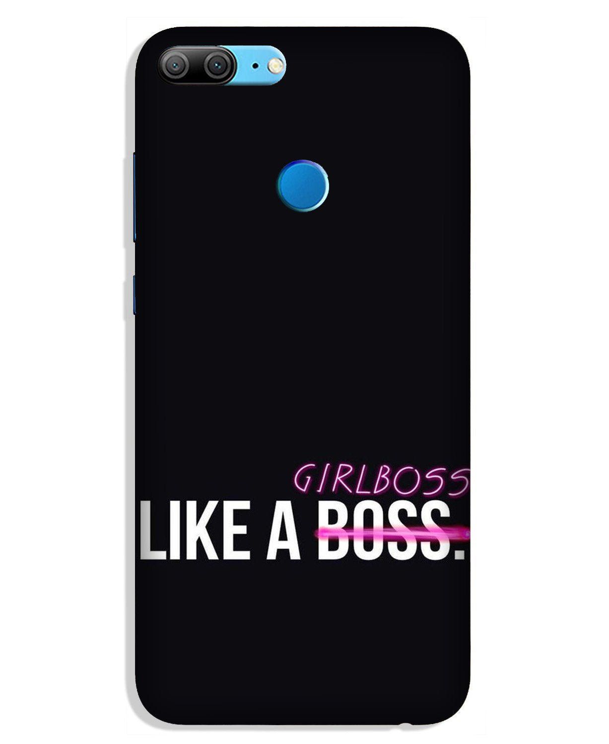 Like a Girl Boss Case for Lenovo K9 / K9 Plus (Design No. 265)