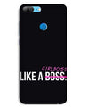 Like a Girl Boss Case for Lenovo K9 / K9 Plus (Design No. 265)