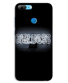 Girl Boss Black Mobile Back Case for Lenovo K9 / K9 Plus (Design - 268)