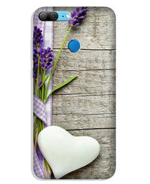 White Heart Mobile Back Case for Lenovo K9 / K9 Plus (Design - 298)