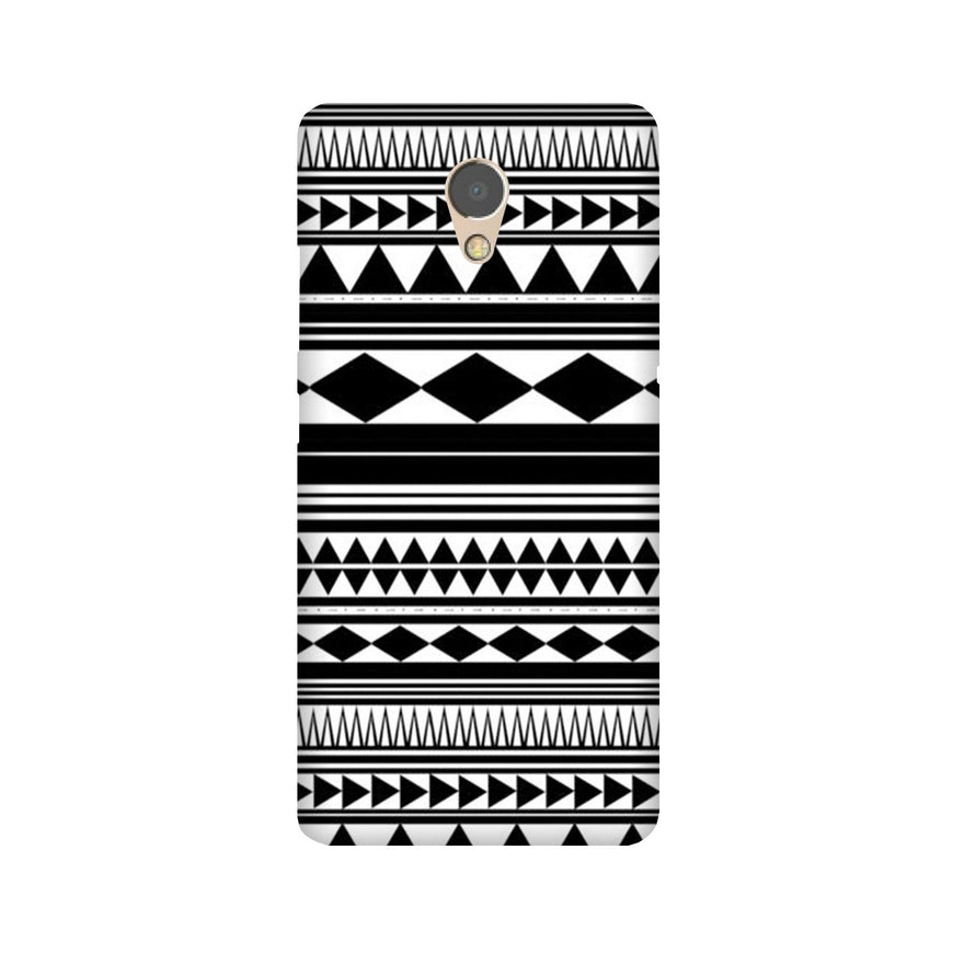 Black white Pattern Case for Lenovo P2