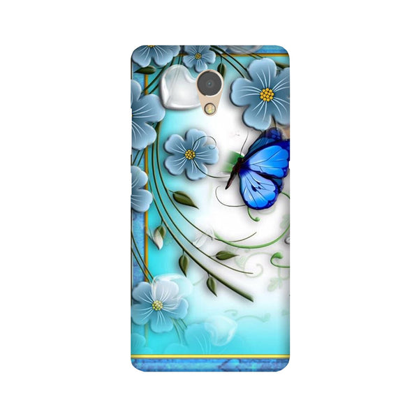 Blue Butterfly Case for Lenovo P2