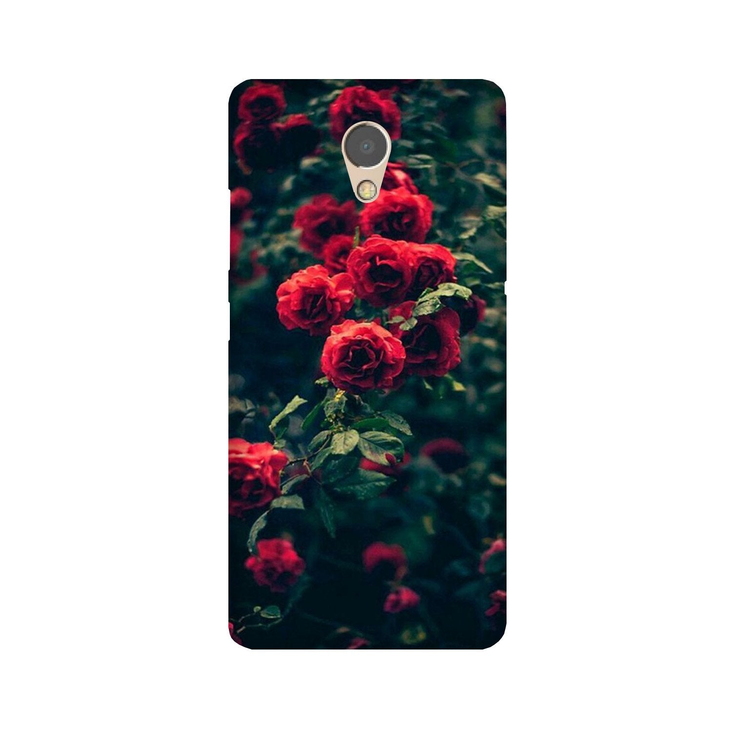 Red Rose Case for Lenovo P2