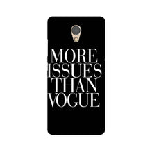 More Issues than Vague Mobile Back Case for Lenovo P2 (Design - 74)
