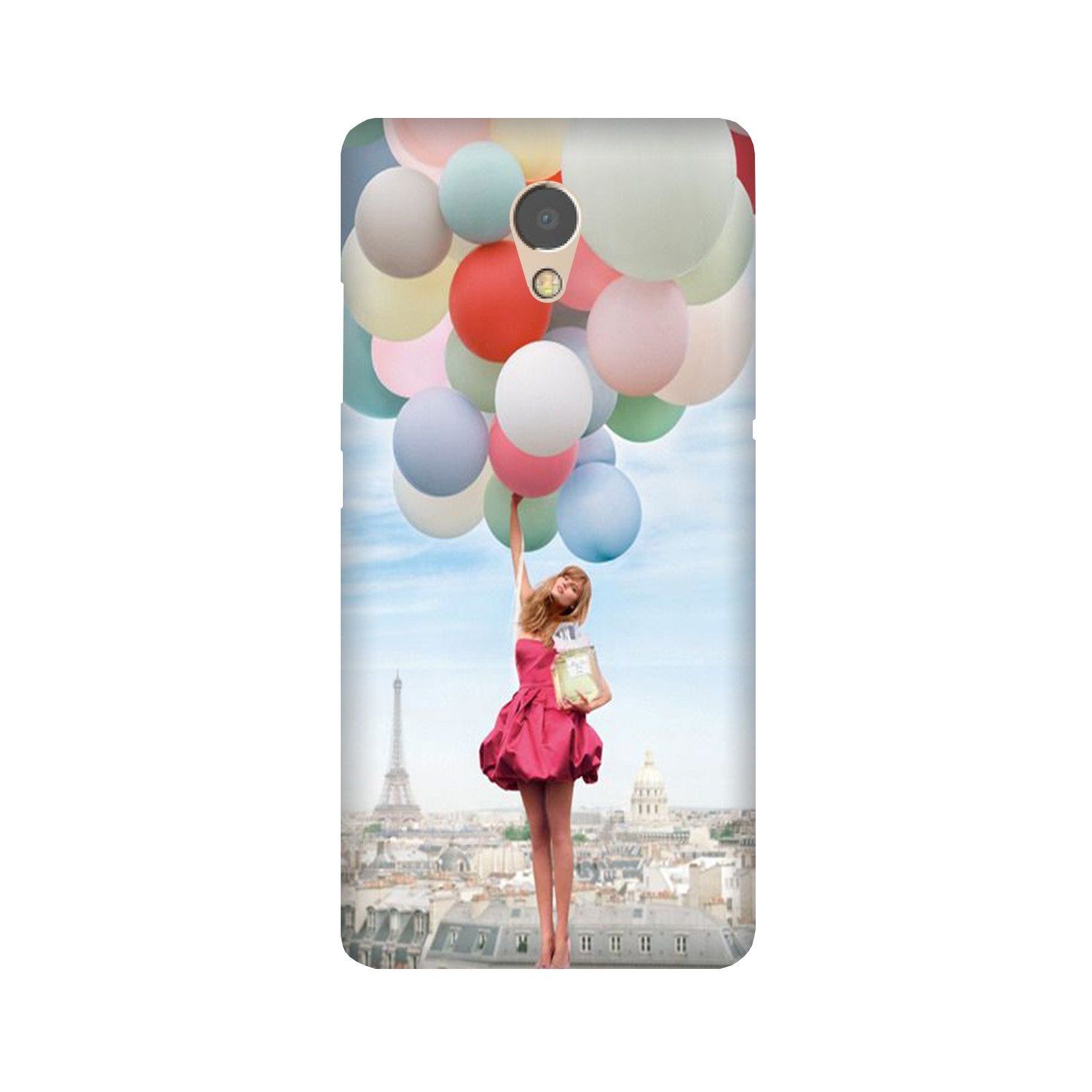 Girl with Baloon Case for Lenovo P2