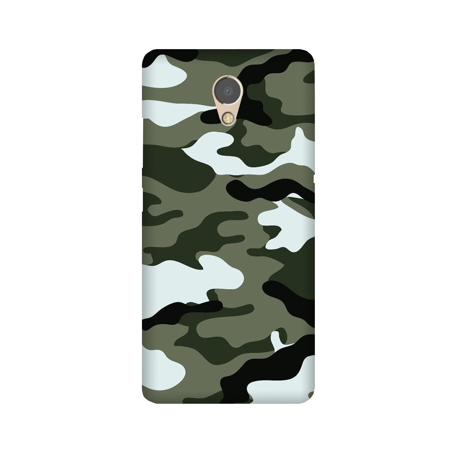 Army Camouflage Case for Lenovo P2(Design - 108)