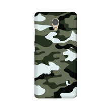Army Camouflage Mobile Back Case for Lenovo P2  (Design - 108)