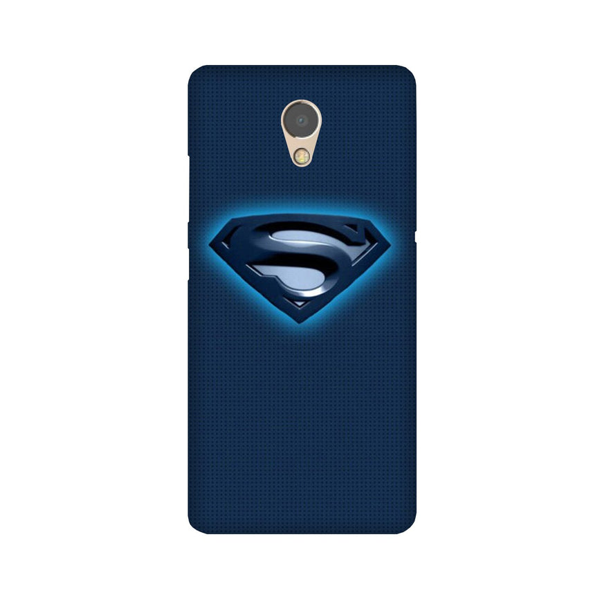 Superman Superhero Case for Lenovo P2  (Design - 117)