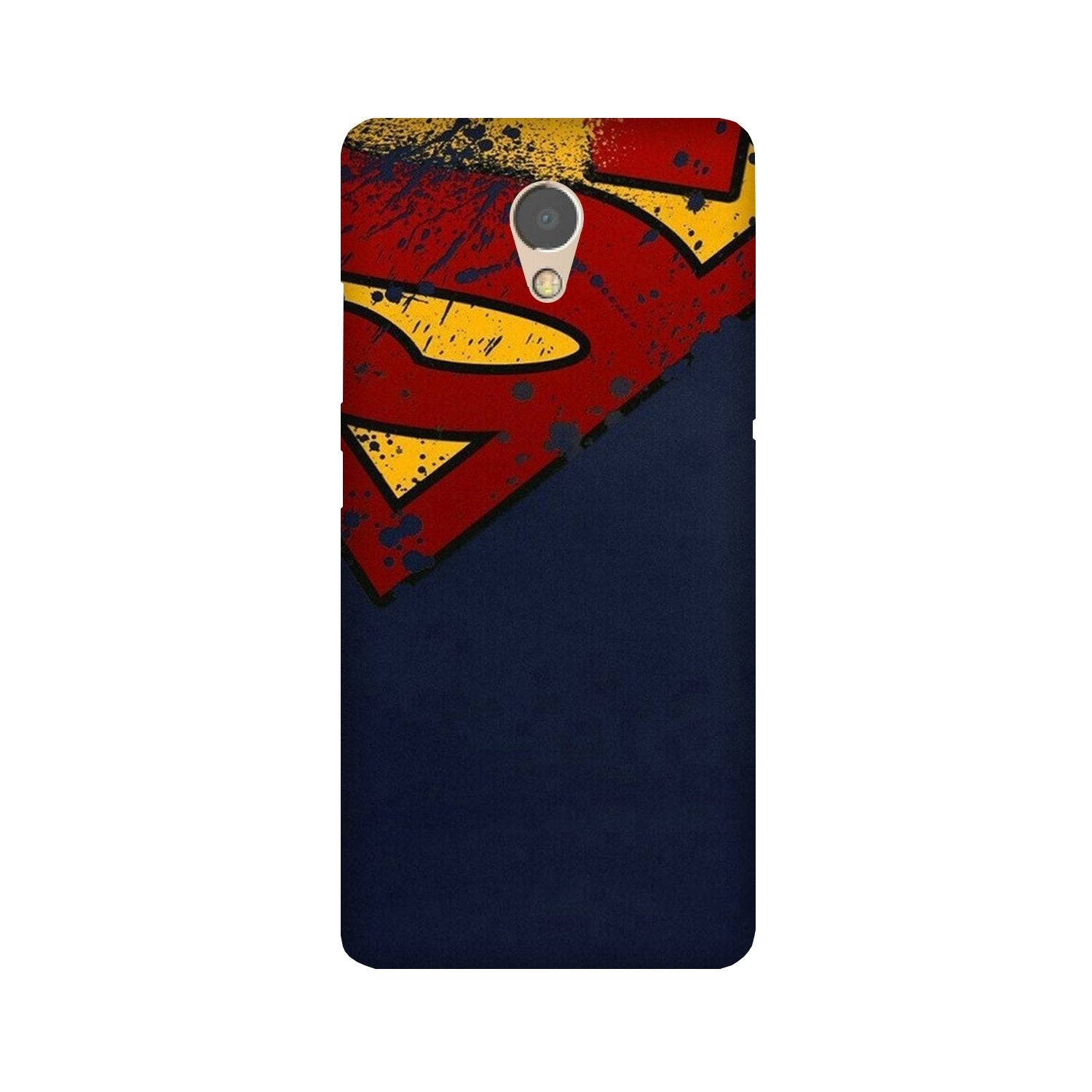 Superman Superhero Case for Lenovo P2(Design - 125)