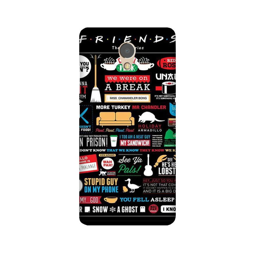 Friends Case for Lenovo P2  (Design - 145)