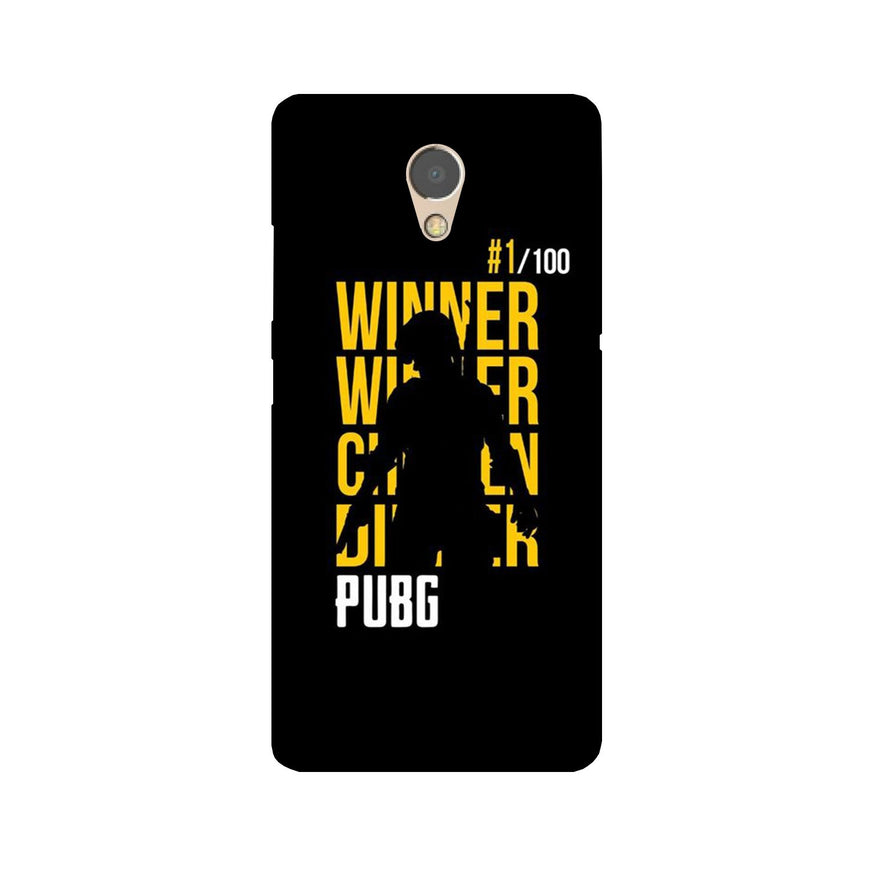 Pubg Winner Winner Case for Lenovo P2  (Design - 177)