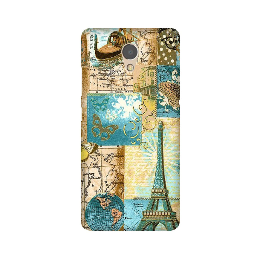 Travel Eiffel Tower Case for Lenovo P2 (Design No. 206)