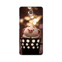 Cute Bunny Mobile Back Case for Lenovo P2 (Design - 213)