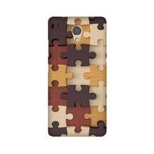 Puzzle Pattern Mobile Back Case for Lenovo P2 (Design - 217)