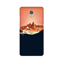 Mountains Mobile Back Case for Lenovo P2 (Design - 227)