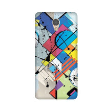 Modern Art Mobile Back Case for Lenovo P2 (Design - 235)