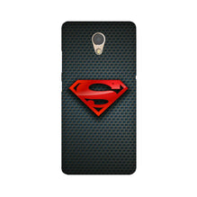 Superman Mobile Back Case for Lenovo P2 (Design - 247)