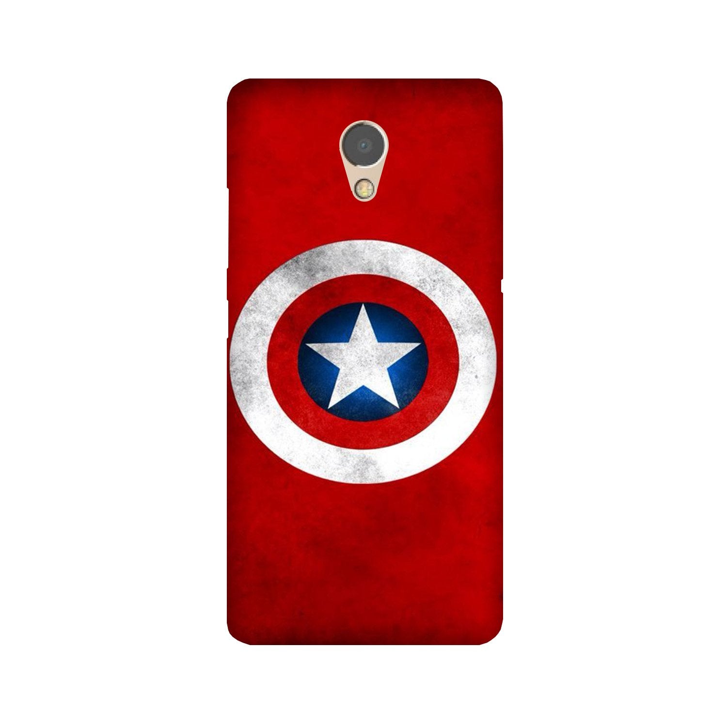Captain America Case for Lenovo P2 (Design No. 249)