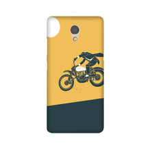 Bike Lovers Mobile Back Case for Lenovo P2 (Design - 256)