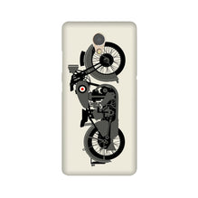 MotorCycle Mobile Back Case for Lenovo P2 (Design - 259)
