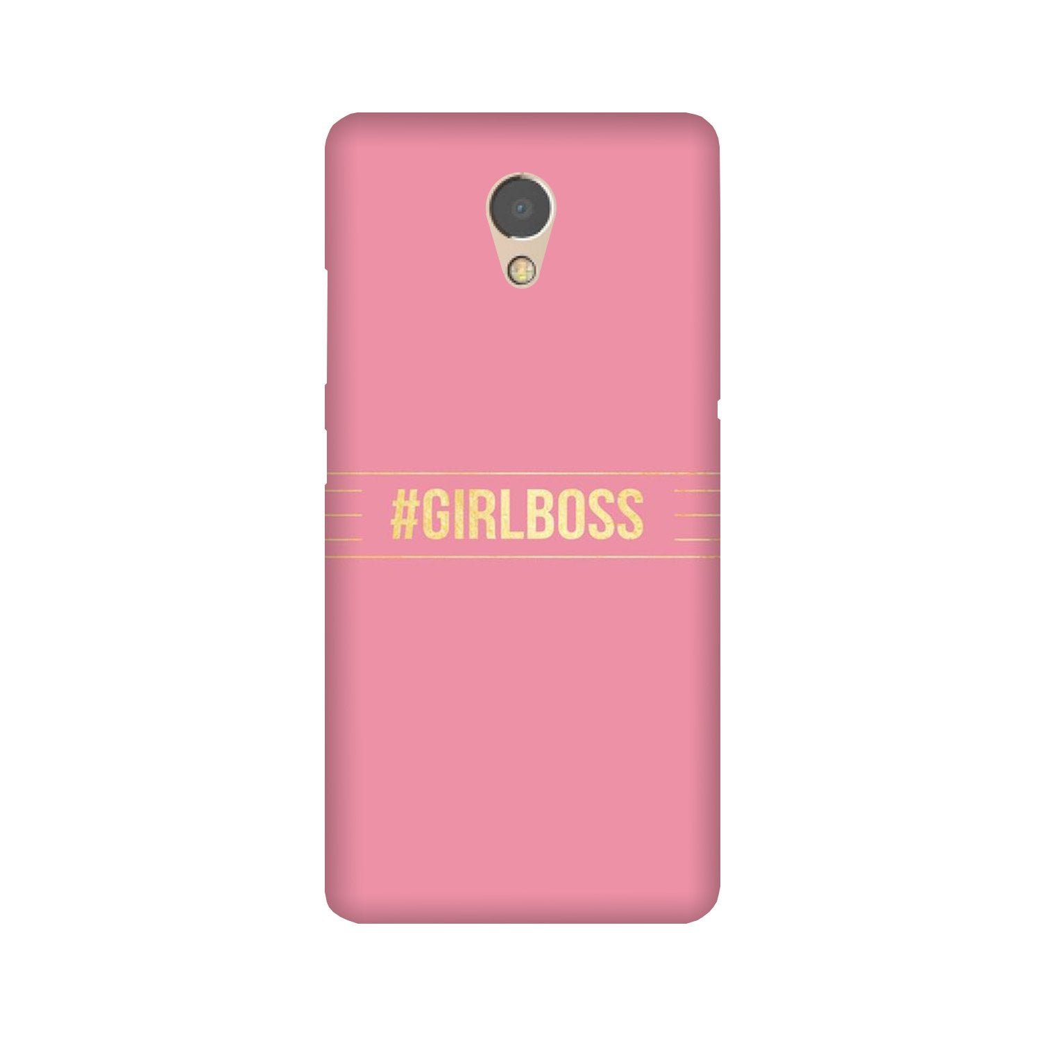 Girl Boss Pink Case for Lenovo P2 (Design No. 263)