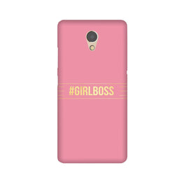 Girl Boss Pink Case for Lenovo P2 (Design No. 263)