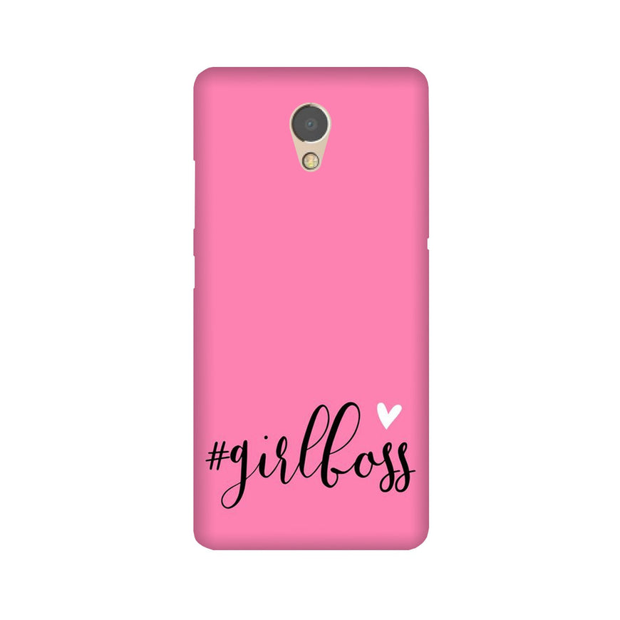 Girl Boss Pink Case for Lenovo P2 (Design No. 269)