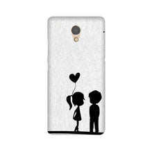 Cute Kid Couple Mobile Back Case for Lenovo P2 (Design - 283)