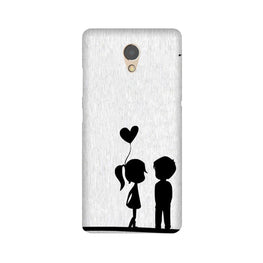 Cute Kid Couple Case for Lenovo P2 (Design No. 283)