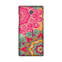 Rangoli art Mobile Back Case for Lenovo Vibe P1 (Design - 6)